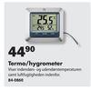Termo/hygrometer