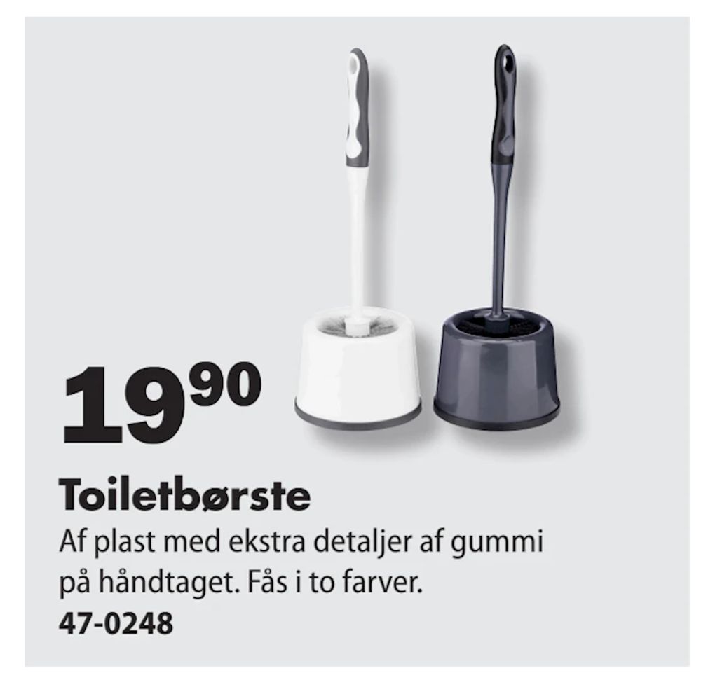 Tilbud på Toiletbørste fra Biltema til 19,90 kr.