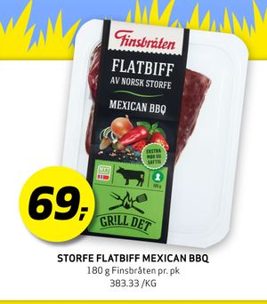 STORFE FLATBIFF MEXICAN BBQ