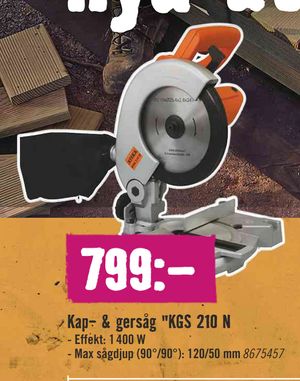 Kap- & gersåg "KGS 210 N