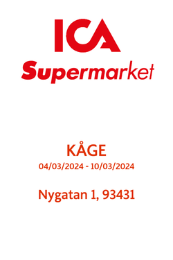 ICA Supermarket Kåge