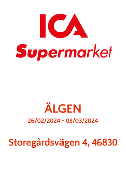 ICA Supermarket Älgen