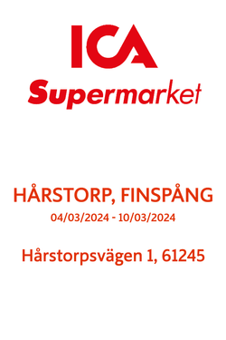 ICA Supermarket Hårstorp, Finspång