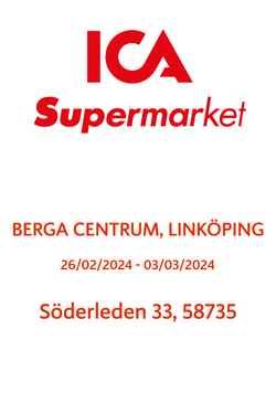ICA Supermarket Berga Centrum, Linköping