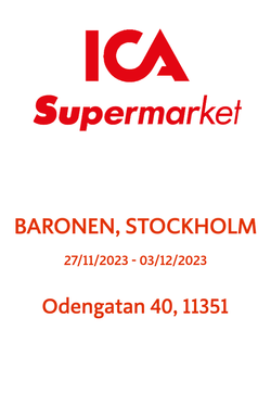 ICA Supermarket Baronen, Stockholm