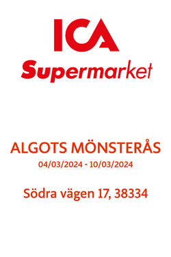 ICA Supermarket Algots Mönsterås