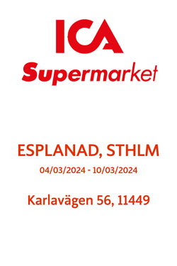 ICA Supermarket Esplanad, Sthlm
