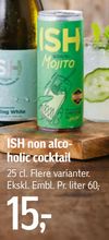 ISH non alcoholic cocktail