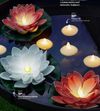 Lotus flyteblomst solcelle