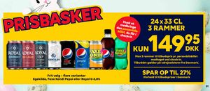 Egekilde, Faxe Kondi Pepsi eller Royal 0-5,8%