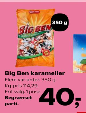Big Ben karameller