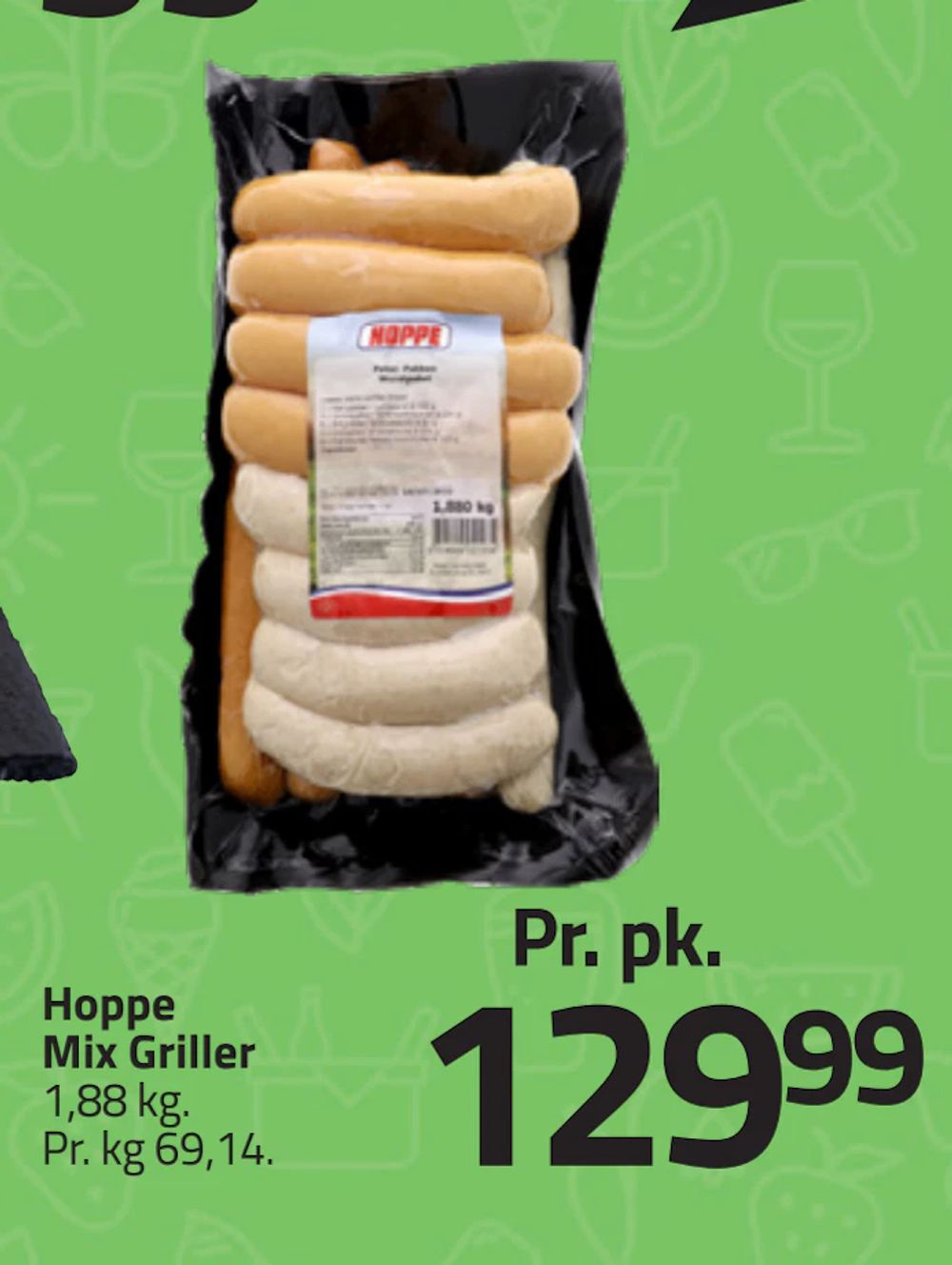 Tilbud på Hoppe Mix Griller fra Fleggaard til 129,99 kr.