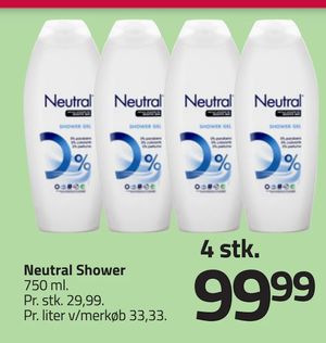 Neutral Shower