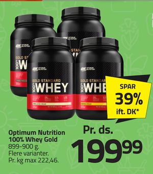 Optimum Nutrition 100% Whey Gold