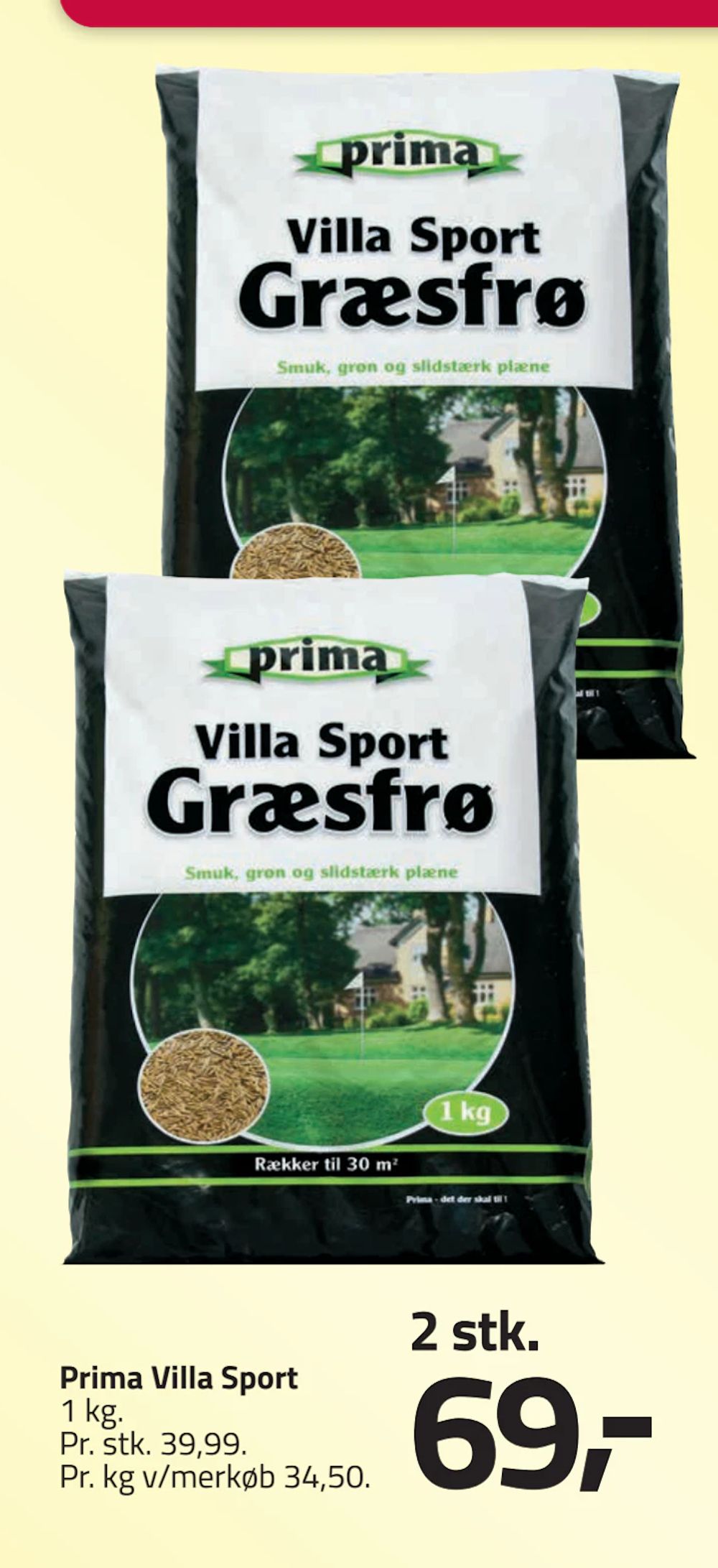 Tilbud på Prima Villa Sport fra Fleggaard til 69 kr.