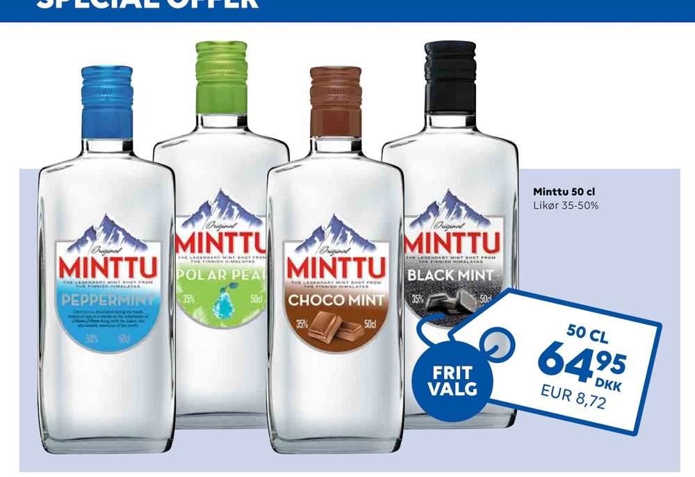 Erbjudanden på Minttu 50 cl från Scandlines Travel Shop för 8,72 €