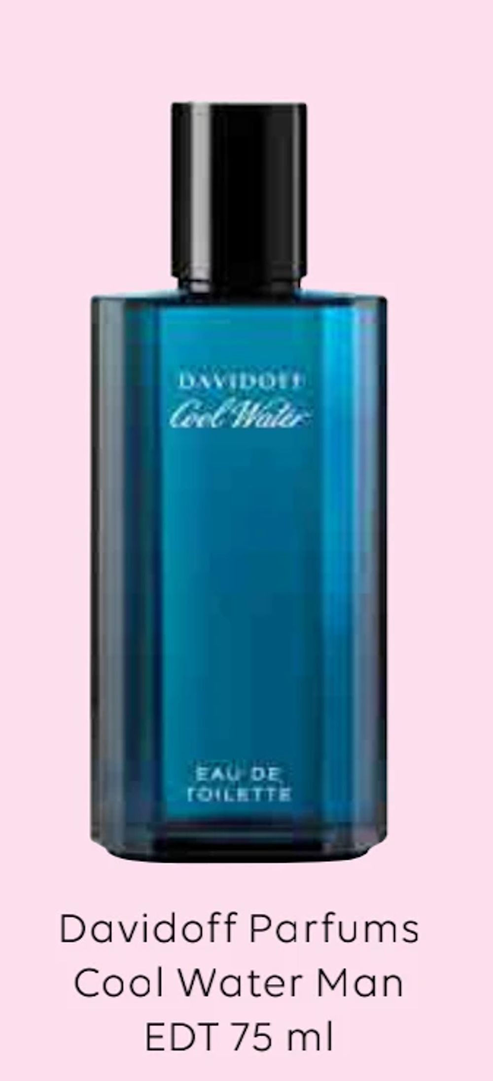 Erbjudanden på Davidoff Parfums Cool Water Man EDT 75 ml från Scandlines Travel Shop för 33,42 €