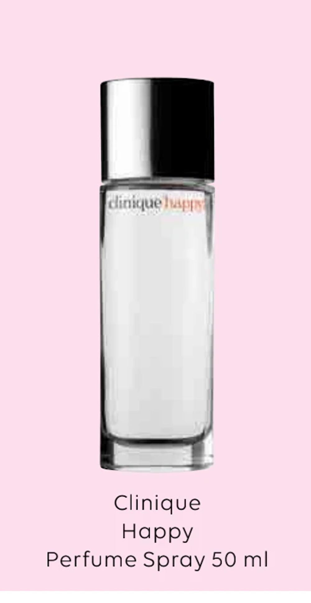 Erbjudanden på Clinique Happy Perfume Spray 50 ml från Scandlines Travel Shop för 33,42 €