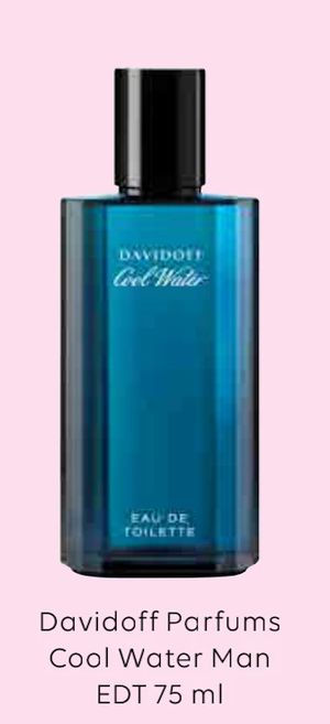 Davidoff Parfums Cool Water Man EDT 75 ml