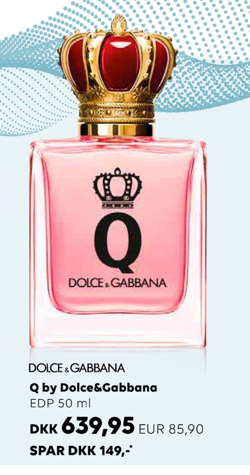 Erbjudanden på Q by Dolce&Gabbana från Scandlines Travel Shop för 85,90 €