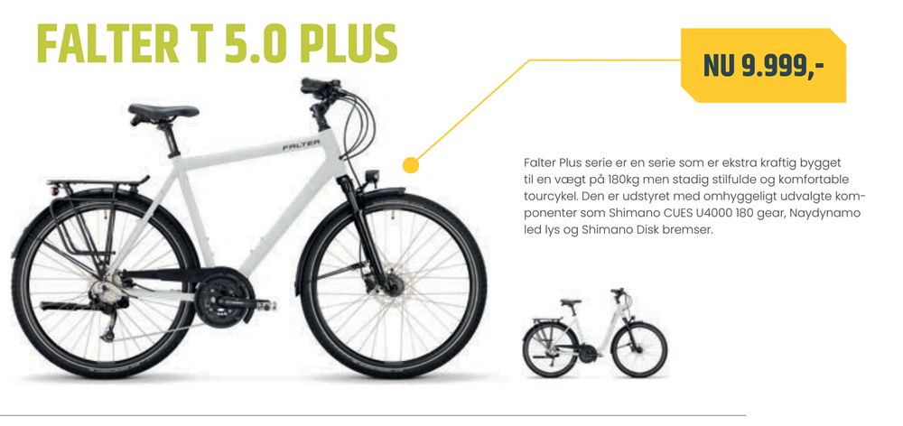 Tilbud på FALTER T 5.0 PLUS fra Bike&Co til 9.999 kr.