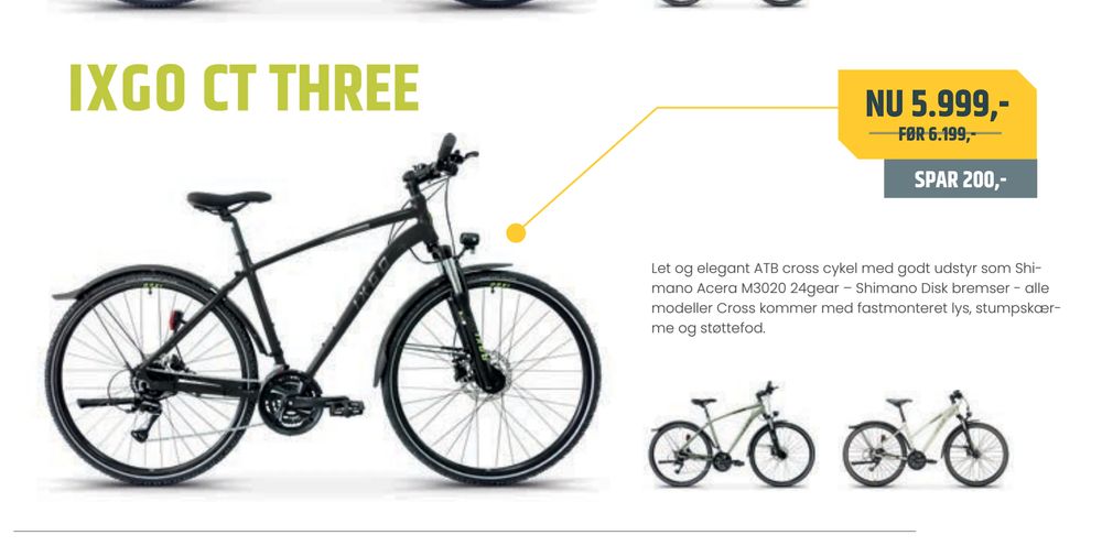 Tilbud på IXGO CT THREE fra Bike&Co til 5.999 kr.