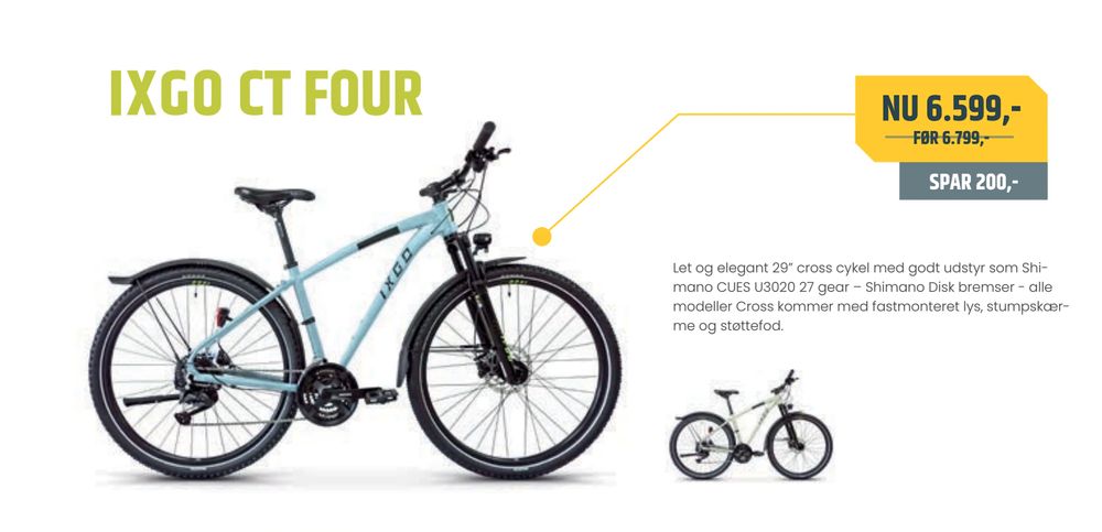 Tilbud på IXGO CT FOUR fra Bike&Co til 6.599 kr.
