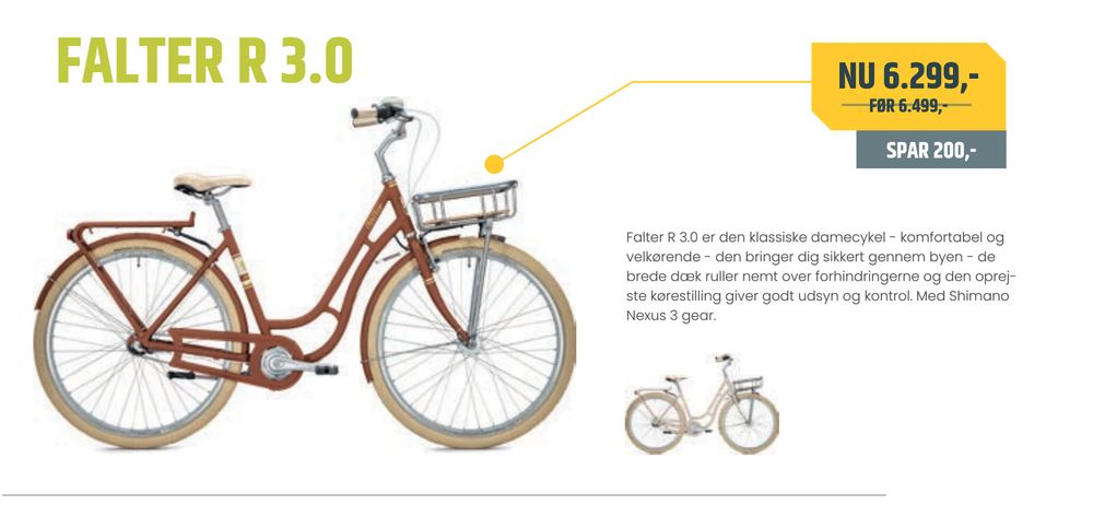 Tilbud på FALTER R 3.0 fra Bike&Co til 6.299 kr.