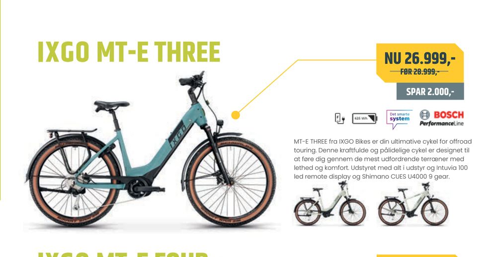 Tilbud på IXGO MT-E THREE fra Bike&Co til 26.999 kr.