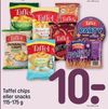 Taffel chips eller snacks 115-175 g