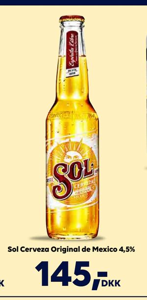Sol Cerveza Original de Mexico 4,5%