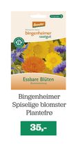 Bingenheimer Spiselige blomster Plantefrø