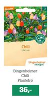 Bingenheimer Chili Plantefrø
