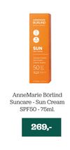 AnneMarie Börlind Suncare - Sun Cream SPF50 - 75ml.