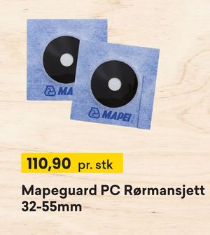 Mapeguard PC Rørmansjett 32-55mm