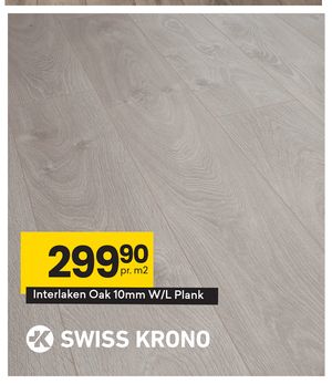 Interlaken Oak 10mm W/L Plank