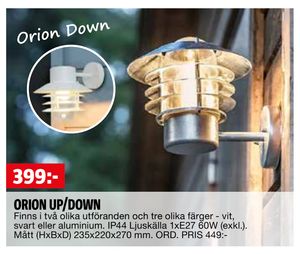 ORION UP/DOWN