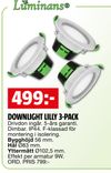 DOWNLIGHT LILLY 3-PACK