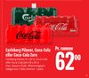 Carlsberg Pilsner, Coca-Cola eller Coca-Cola Zero