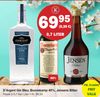 D´Argent Gin Bleu Boonekamp 40%, Jensens Bitter