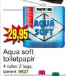 Aqua soft toiletpapir