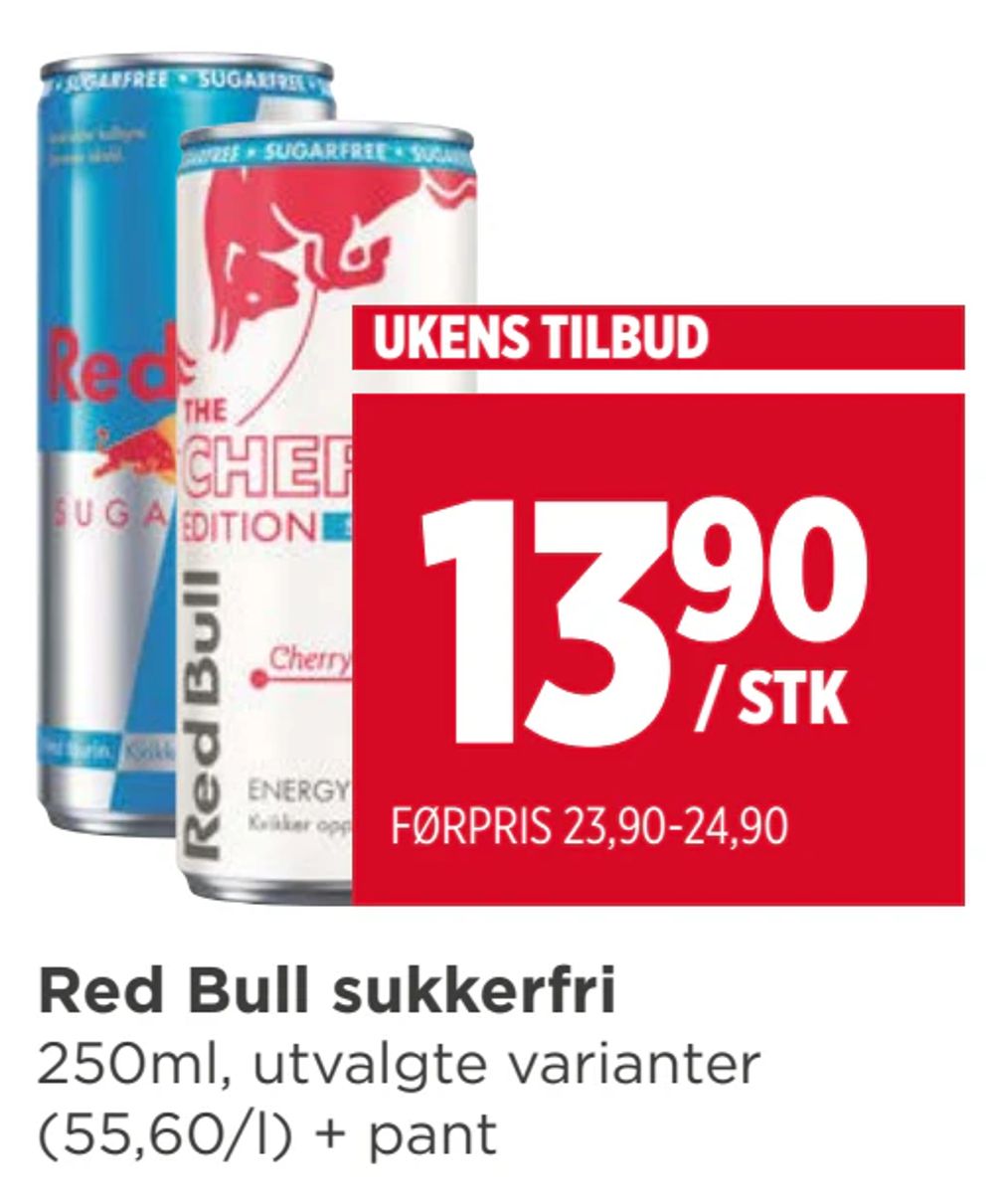 Red Bull sukkerfri