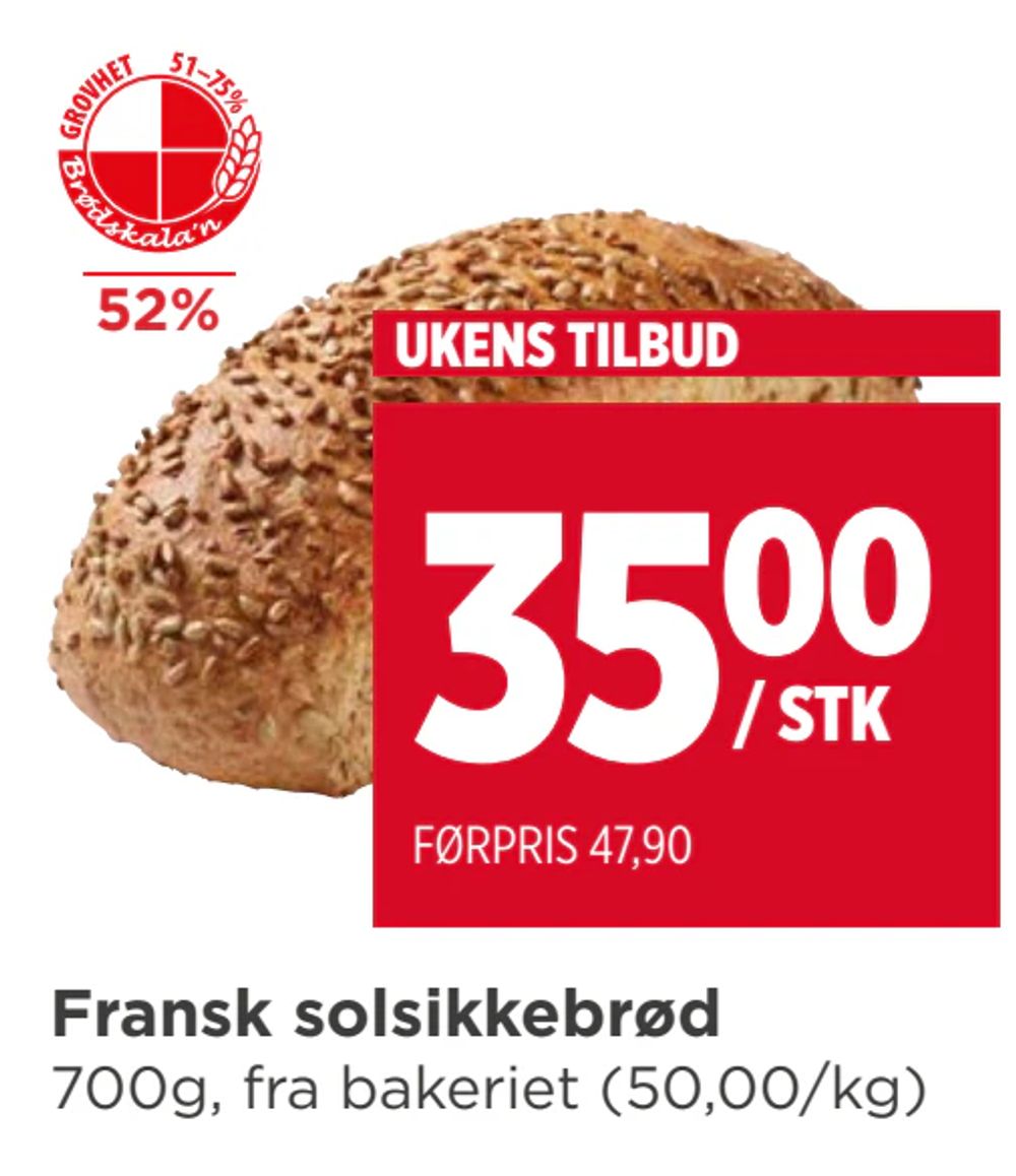 Fransk solsikkebrød