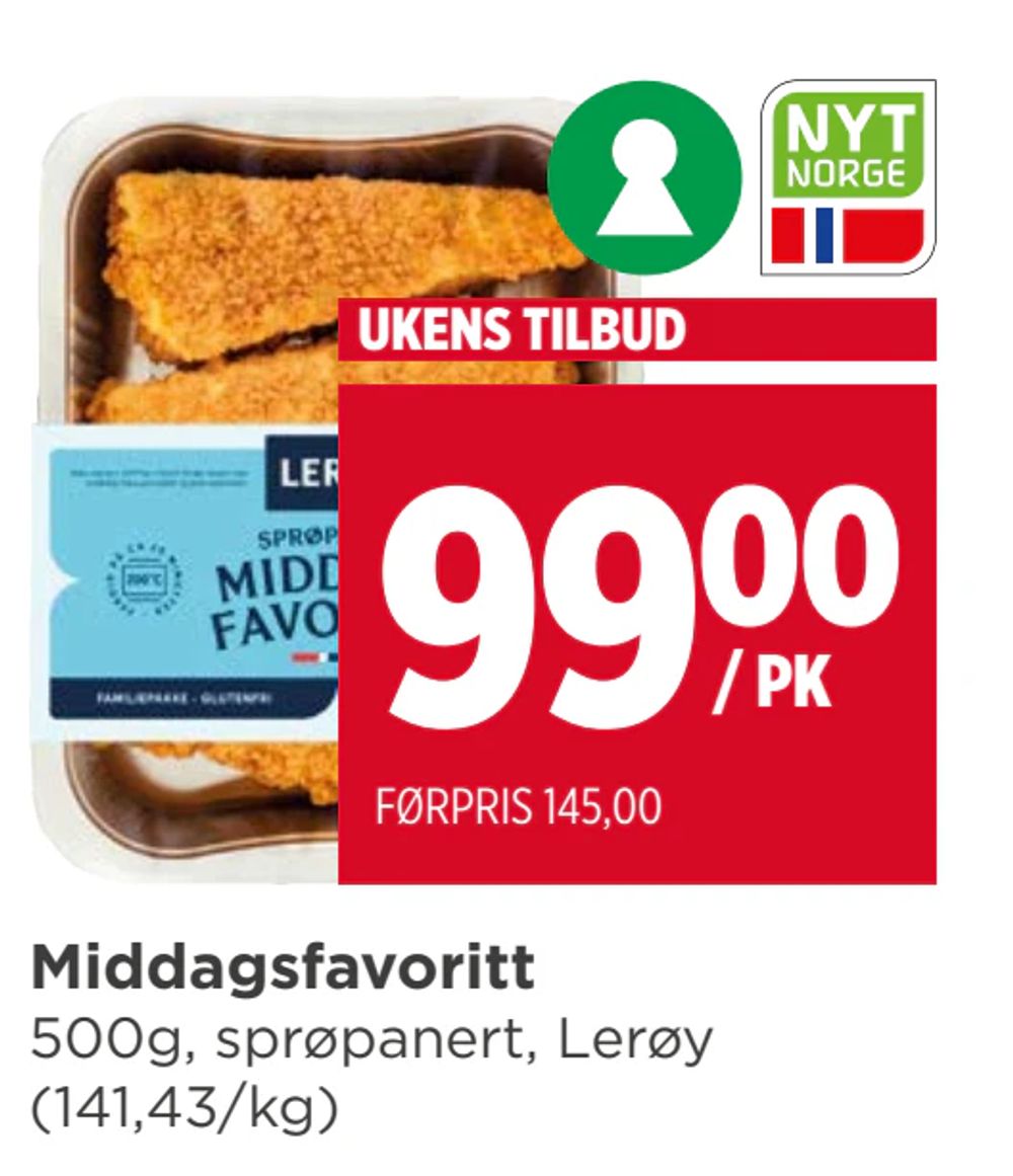 Middagsfavoritt