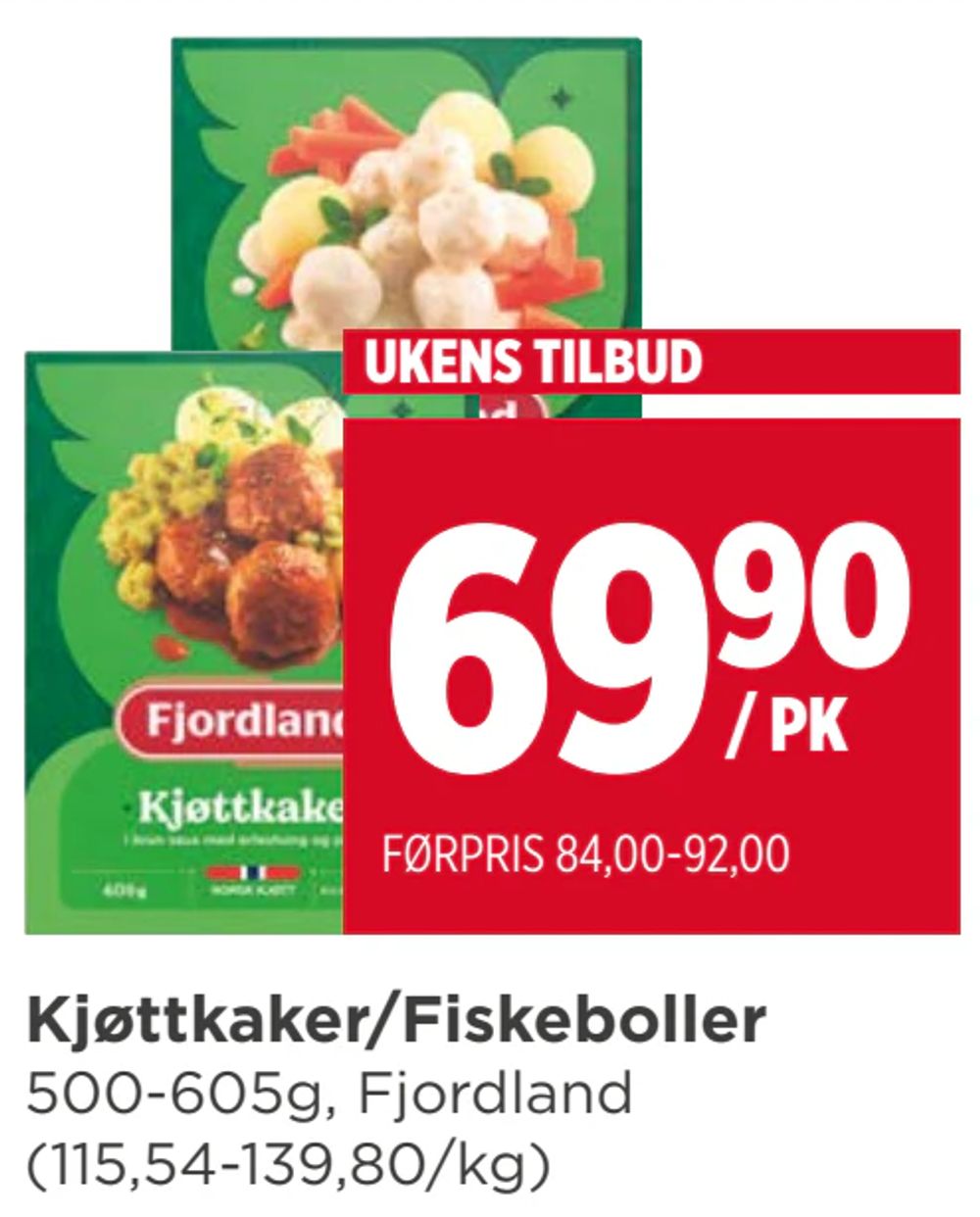 Kjøttkaker/Fiskeboller