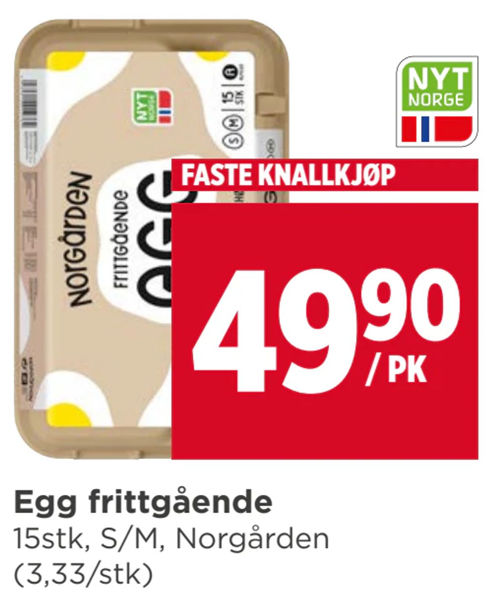 Egg frittgående