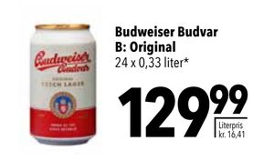 Budweiser Budvar B: Original