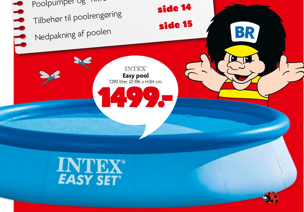 Tilbud på Easy pool fra BR til 1.499 kr.