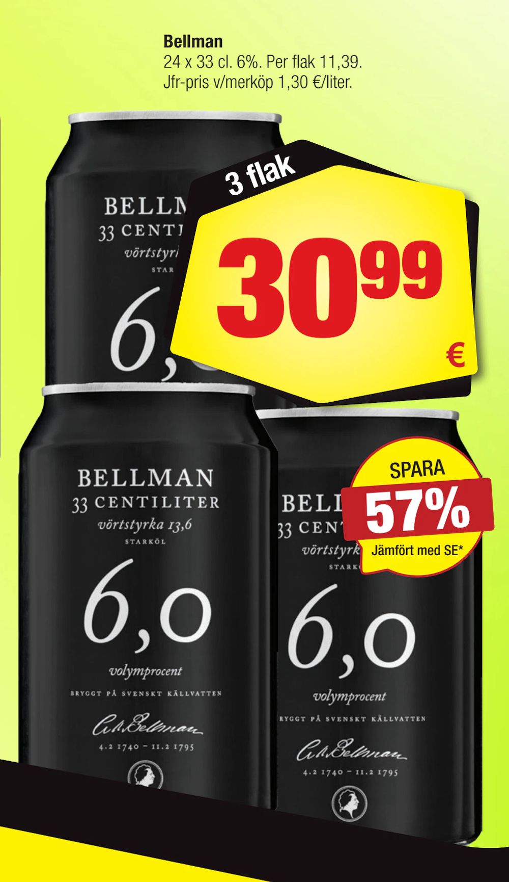 Erbjudanden på Bellman från Calle för 30,99 €