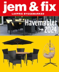 jem & fix Havemøbelkatalog 2024 